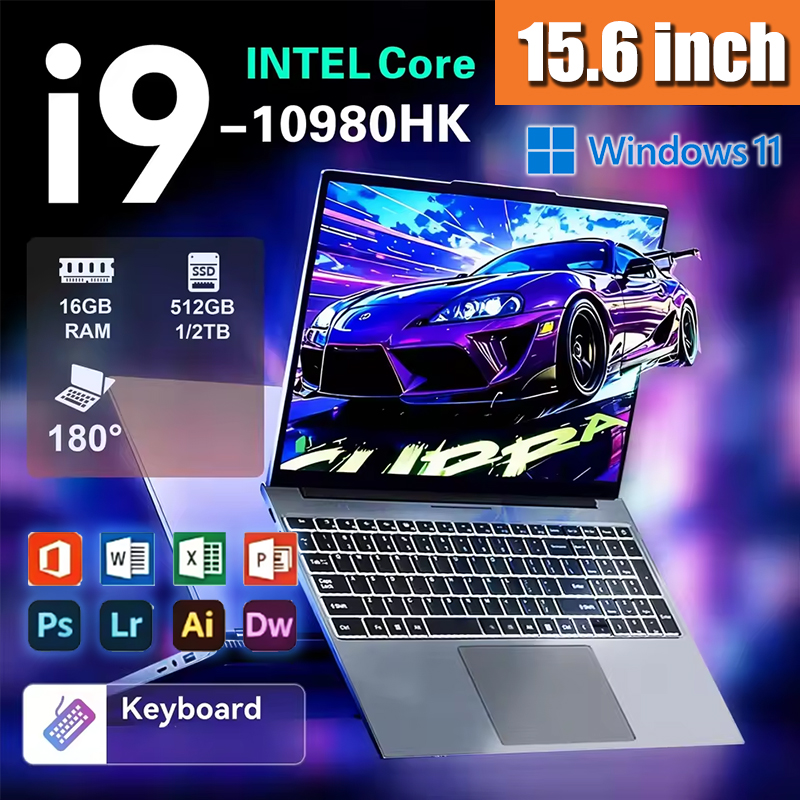 Pc Gaming Intel - Ordinateur portable robuste 15,6 pouces Intel