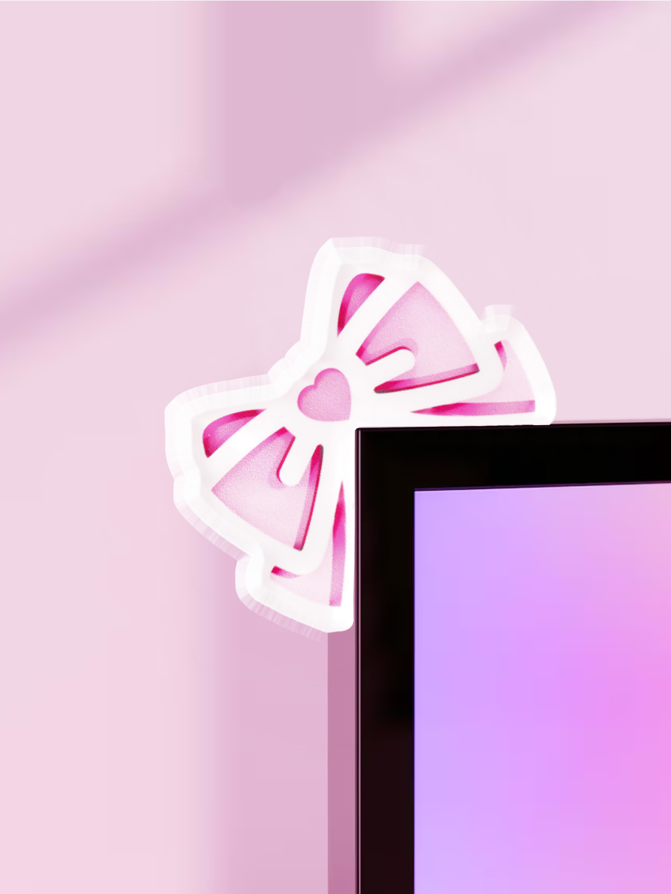 Décoration de moniteur avec nœ - Pc Gaming Pink avis et prix
